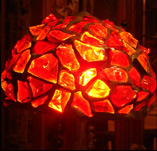 lampes vitrail